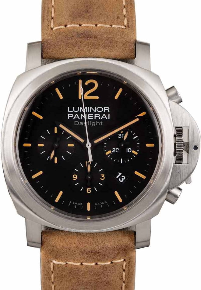 PreOwned Panerai Daylight Chronograph PAM 250