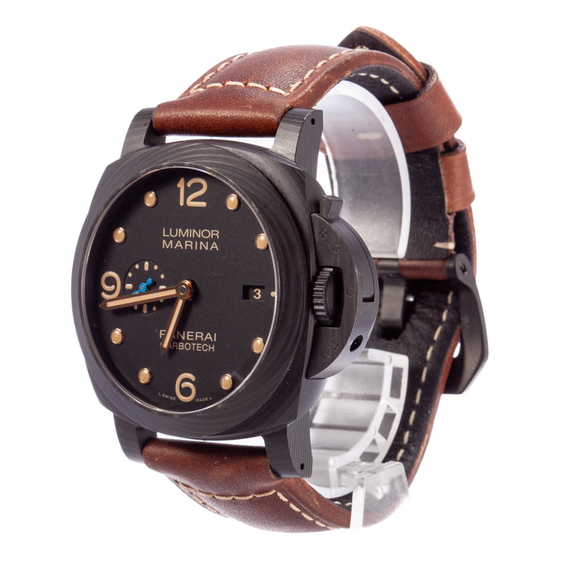 Mens Panerai Luminor Marina Carbotech