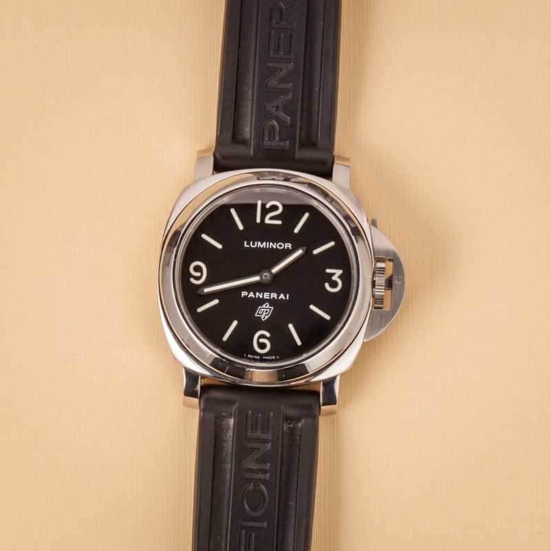 Panerai Luminor Base Logo Black Dial