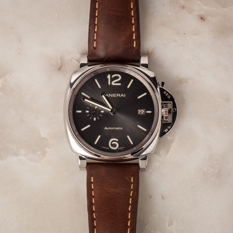 Panerai Luminor Due Anthracite Dial