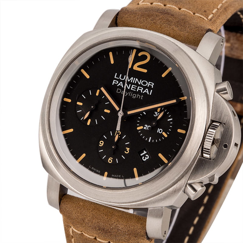 PreOwned Panerai Daylight Chronograph PAM 250