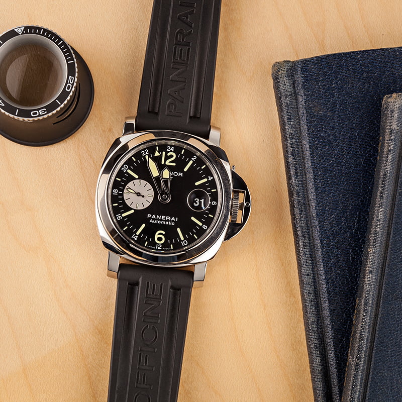 Used Panerai Luminor GMT Black Dial