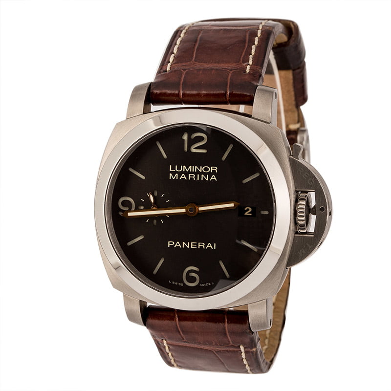 Panerai Luminor Marina PAM351 Tabacco Brown Dial