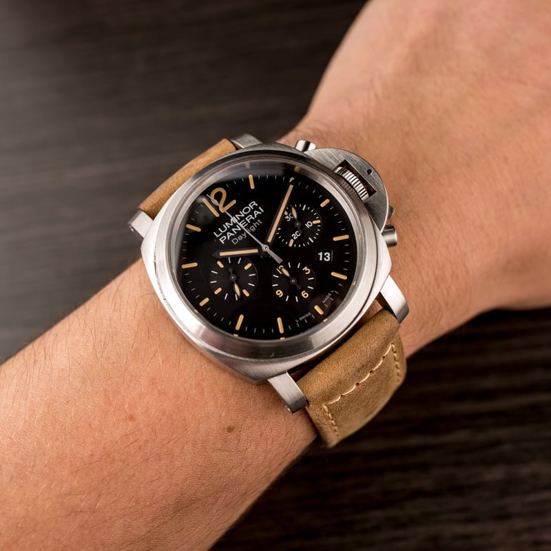 PreOwned Panerai Daylight Chronograph PAM 250