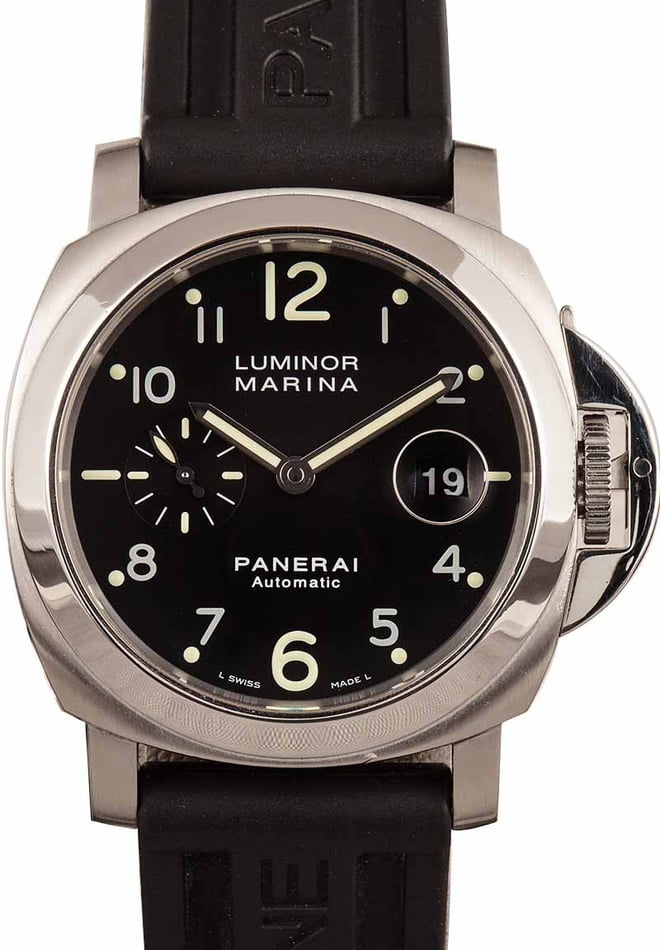 Panerai Luminor Marina PAM 104 Arabic Markers
