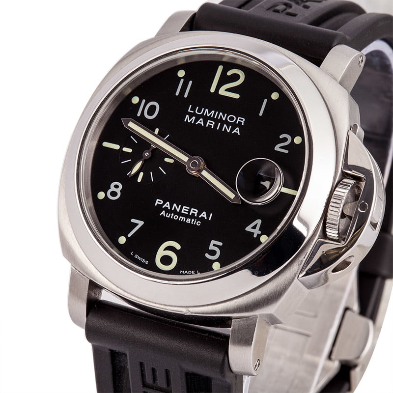 Panerai Luminor Marina PAM 104 Arabic Markers