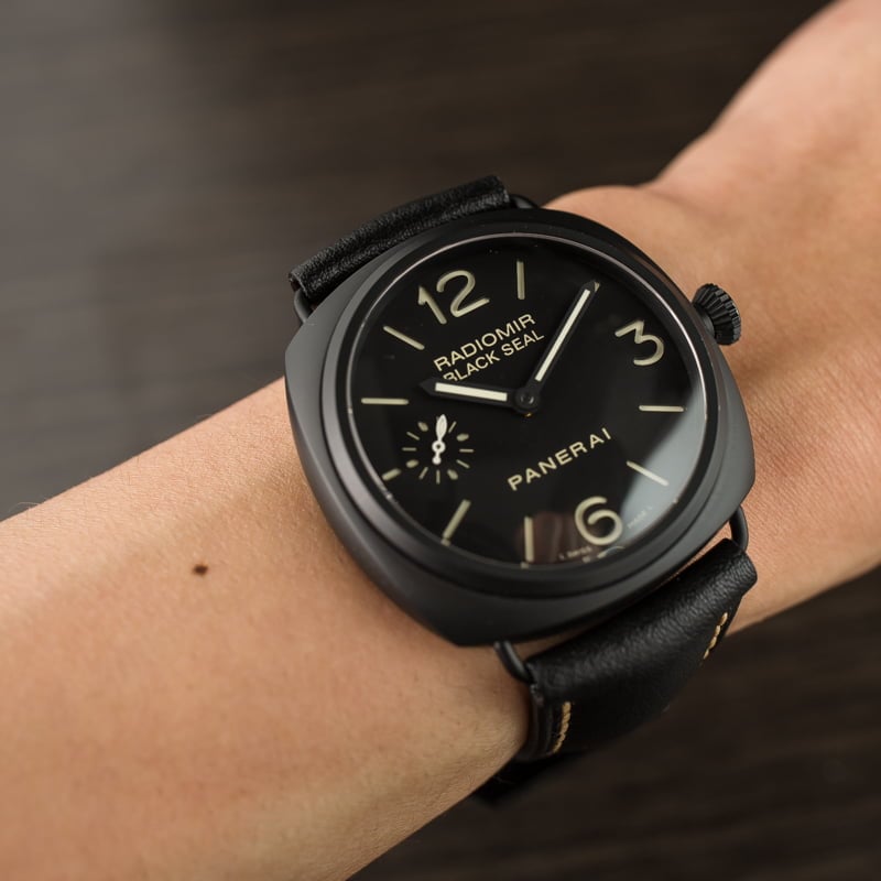 PreOwned Panerai Radiomir Black Seal PAM 292