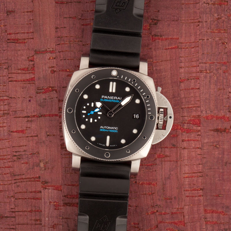 Panerai Submersible Rubber Band