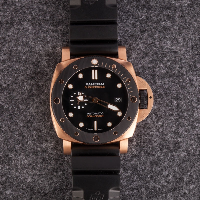 Panerai Submersible QuarantaQuattro Goldtech OroCarbo