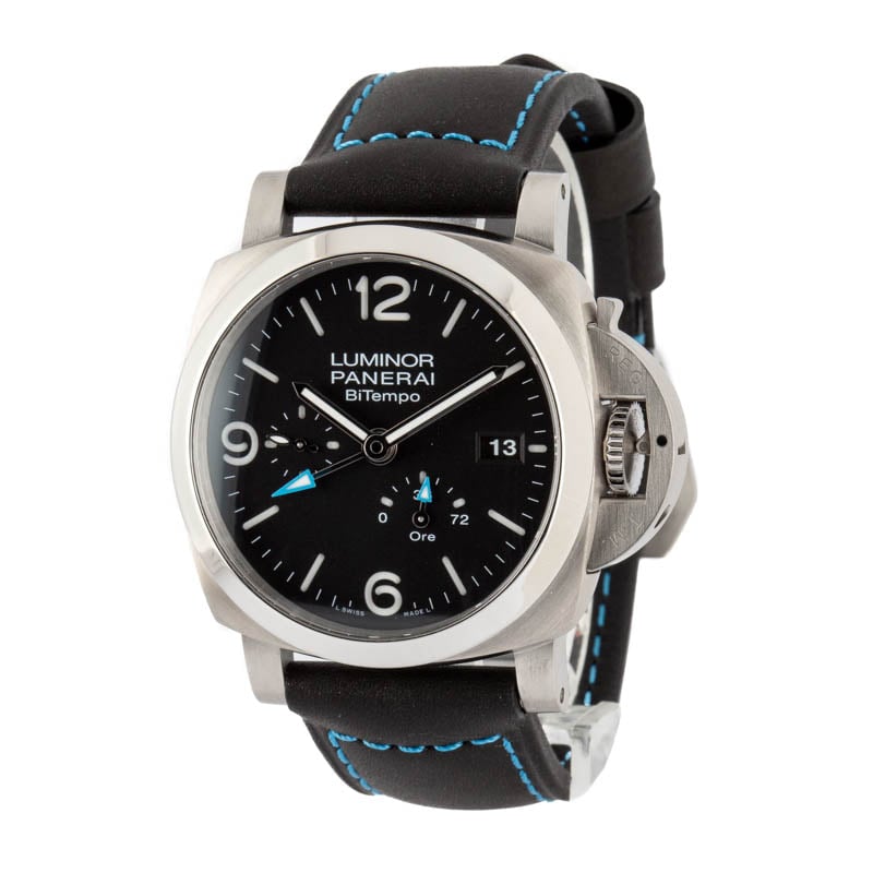 Panerai Luminor BiTempo Power Reserve PAM01360 Black Dial