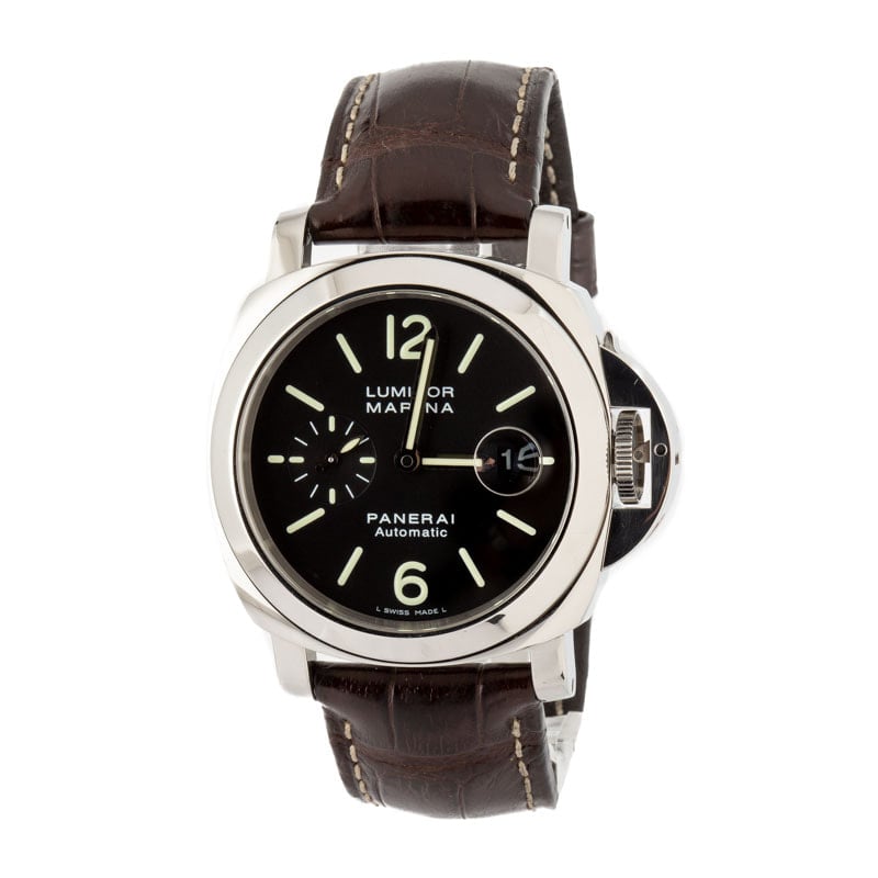 Panerai Luminor Marina PAM00104 Black Dial