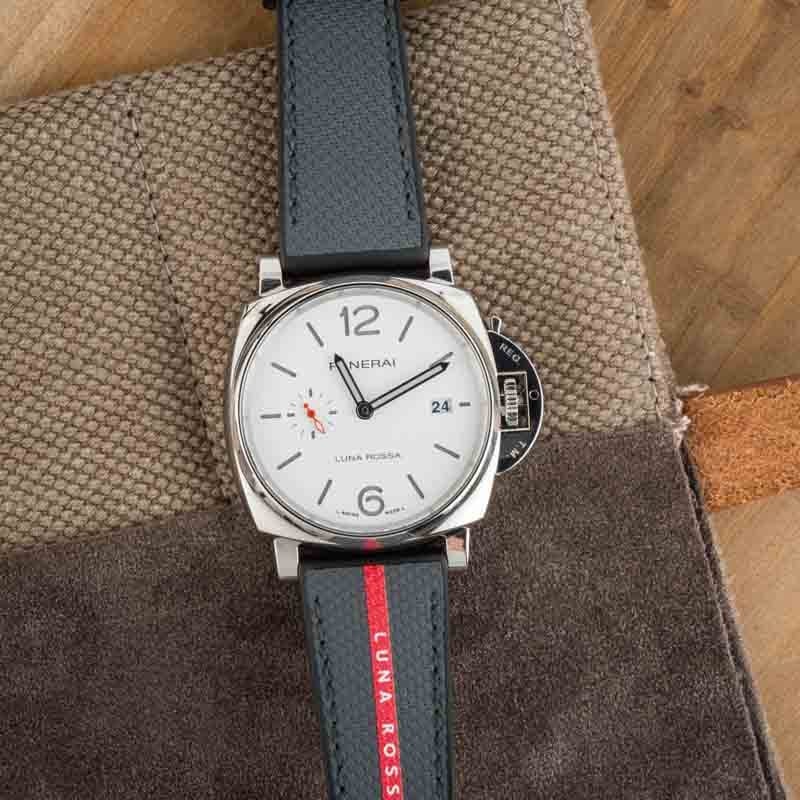 Panerai Luminor Due Luna Rossa PAM01381 White Dial