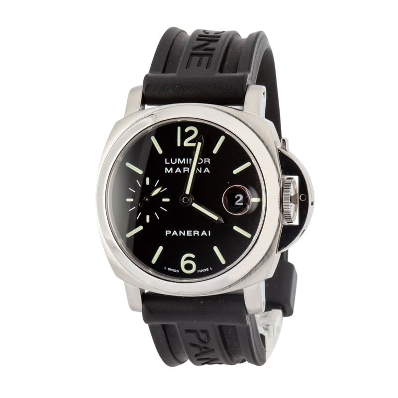 Panerai Luminor Marina Black Dial PAM00048 Stainless Steel