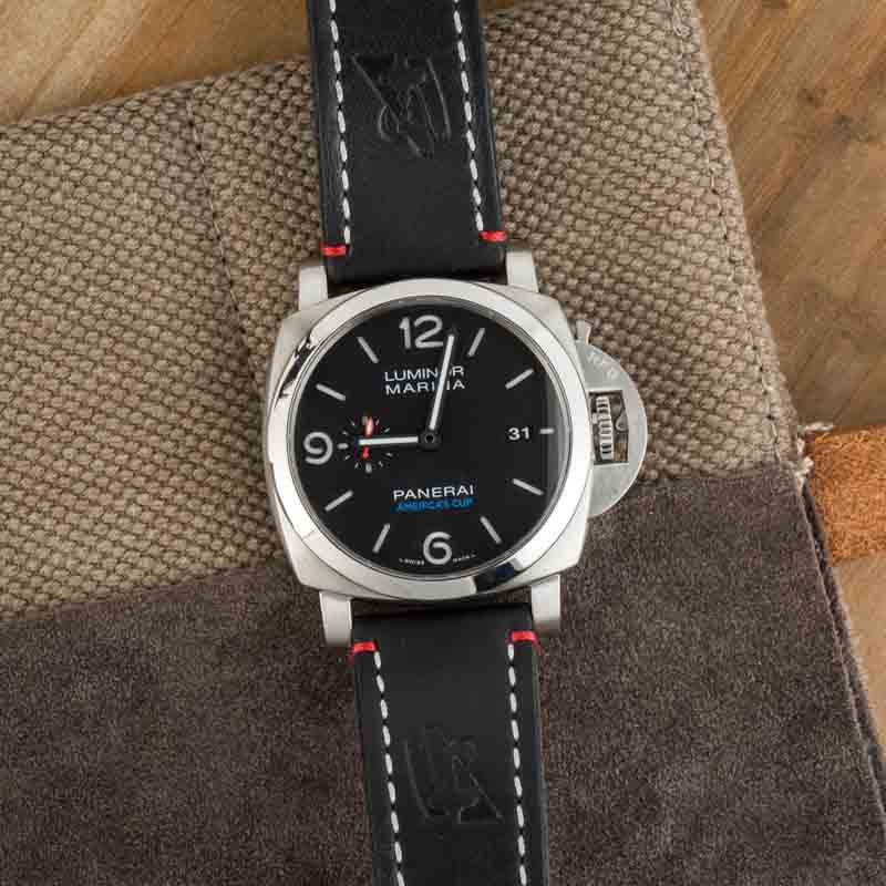 Panerai Luminor Marina 1950 Softbank Team Japan 3 Days Automatic Acciaio Black Dial