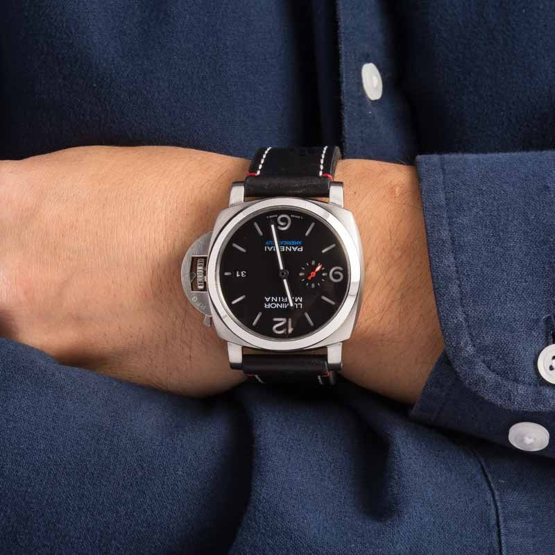 Panerai Luminor Marina 1950 Softbank Team Japan 3 Days Automatic Acciaio Black Dial