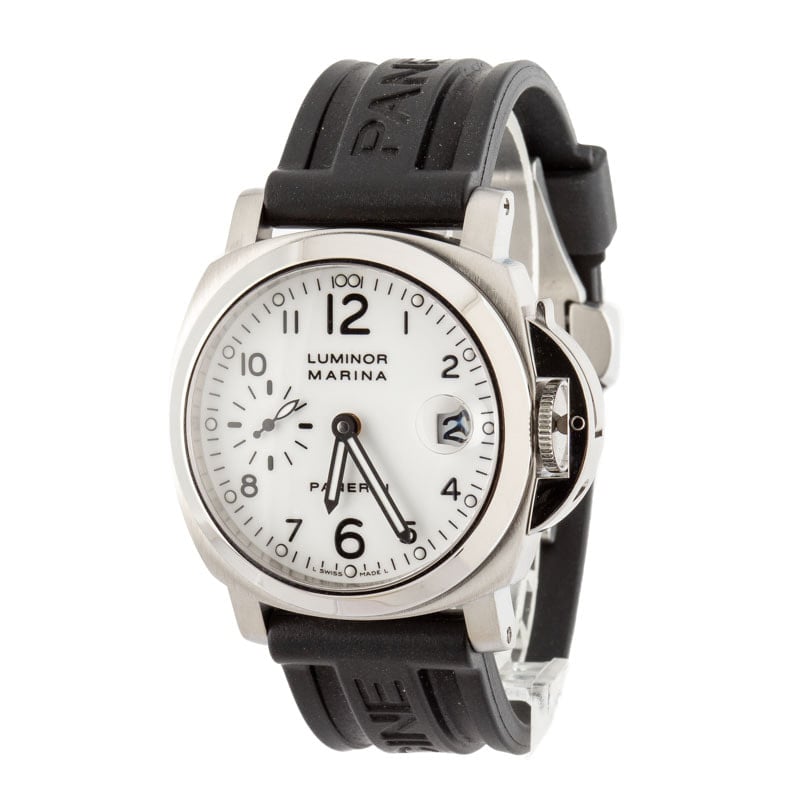 Panerai Luminor Marina PAM00049 White Dial