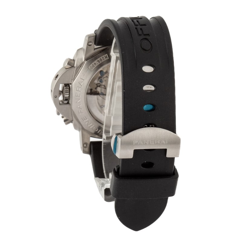 Panerai Luminor 1950 Chronograph Flyback PAM00361 Black Dial