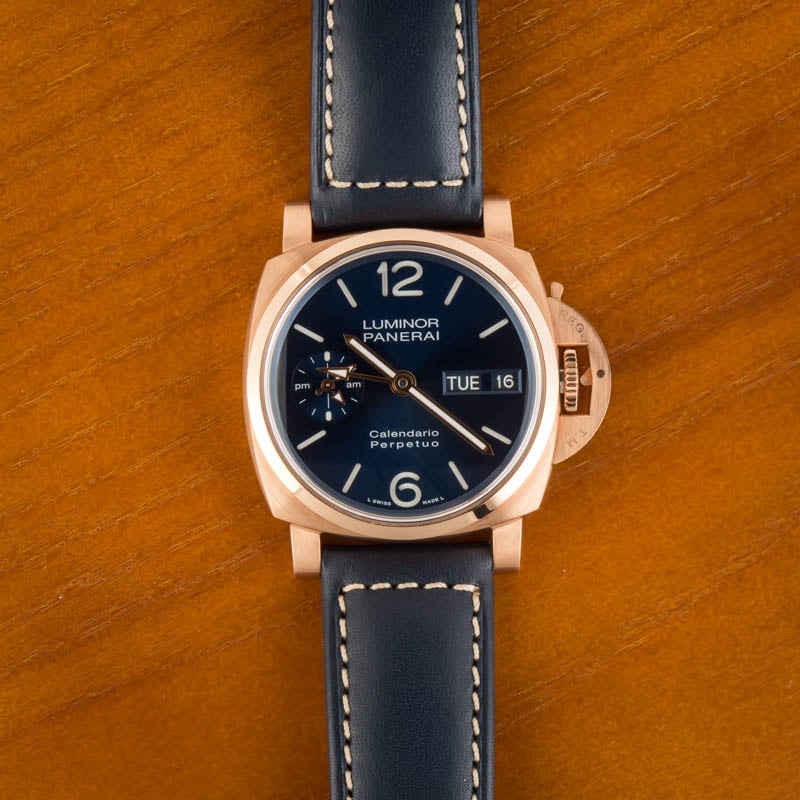 Pre-Owned Panerai Luminor Perpetual Calendar Goldtech