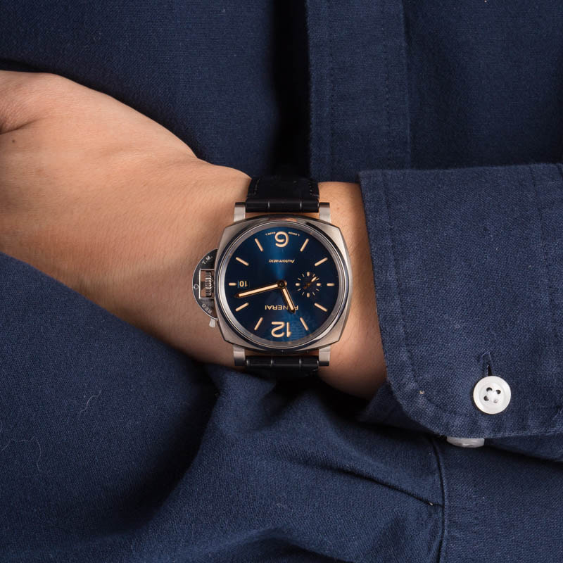 Panerai Luminor Due Blue Dial