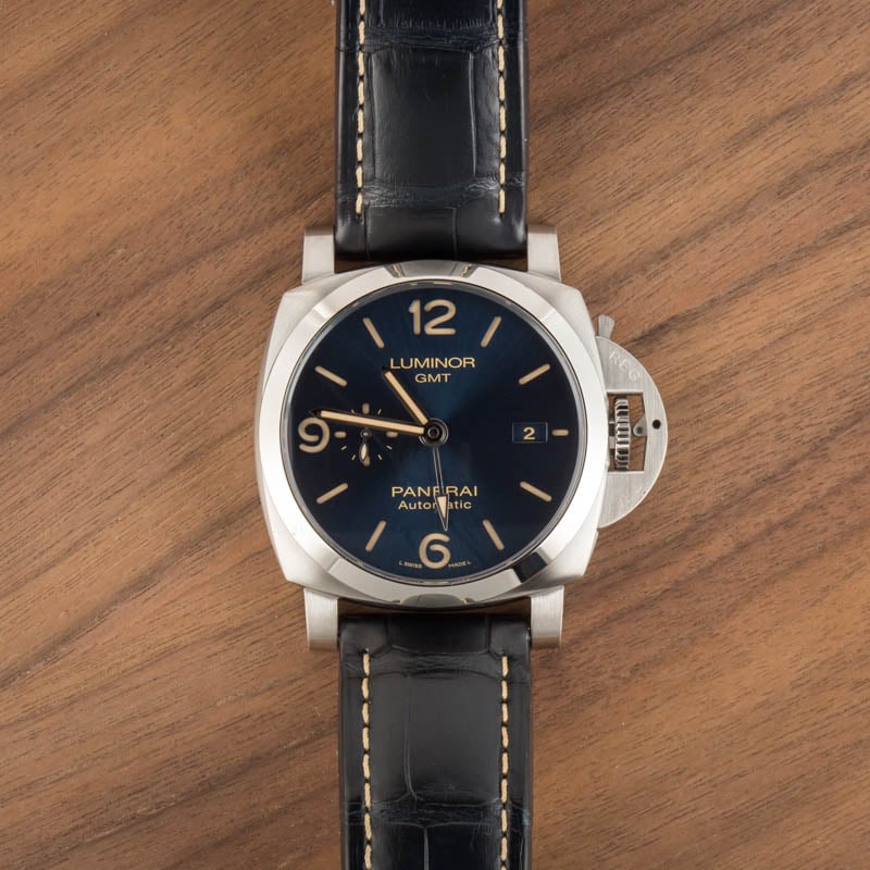 Panerai Luminor GMT Stainless Steel