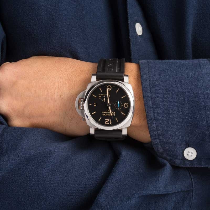 Panerai Luminor GMT Power Reserve PAM01321 Black Dial