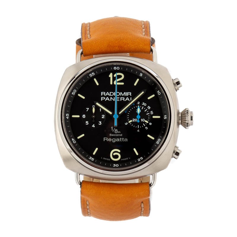 Panerai Radiomir 1/8th Second Regatta Titanio Black Dial