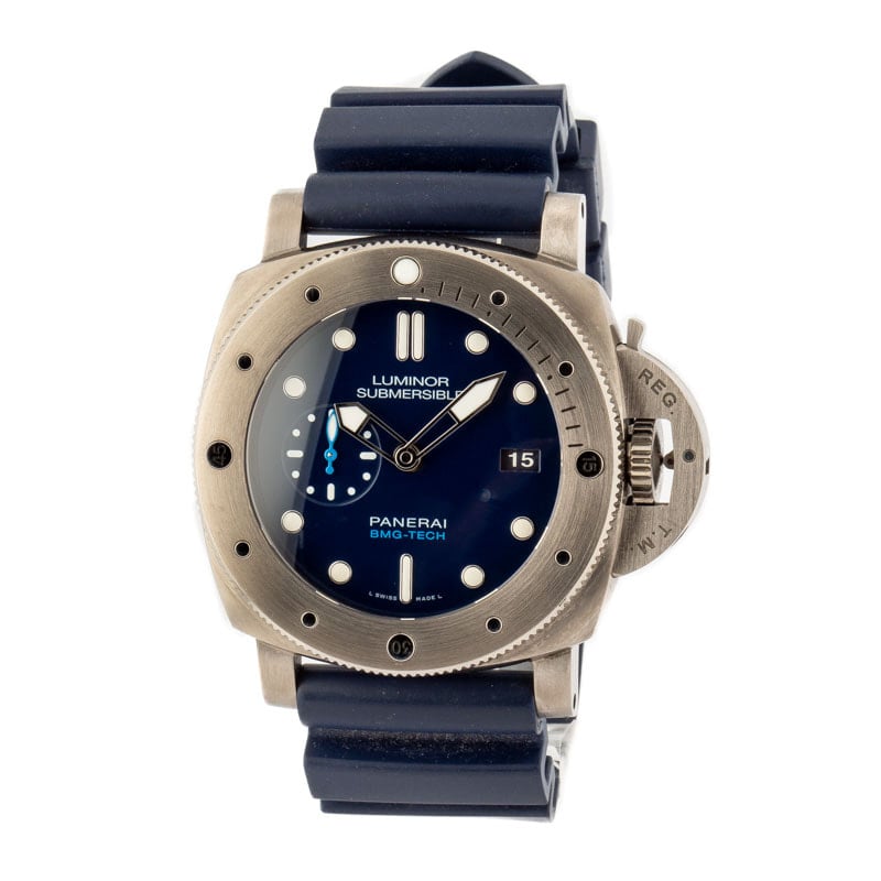 Panerai Submersible Blue Dial