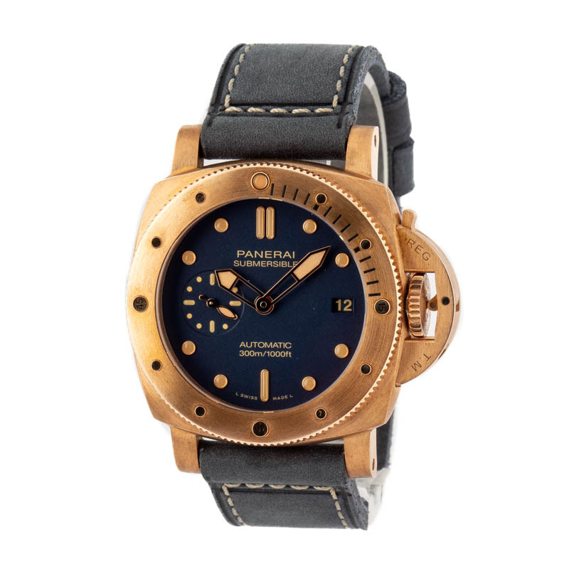 Panerai Submersible Bronzo Blu Abisso