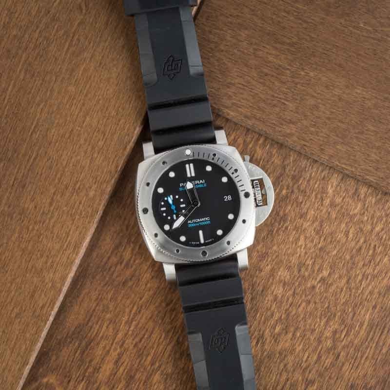 Panerai Submersible PAM02973 42MM Stainless Steel