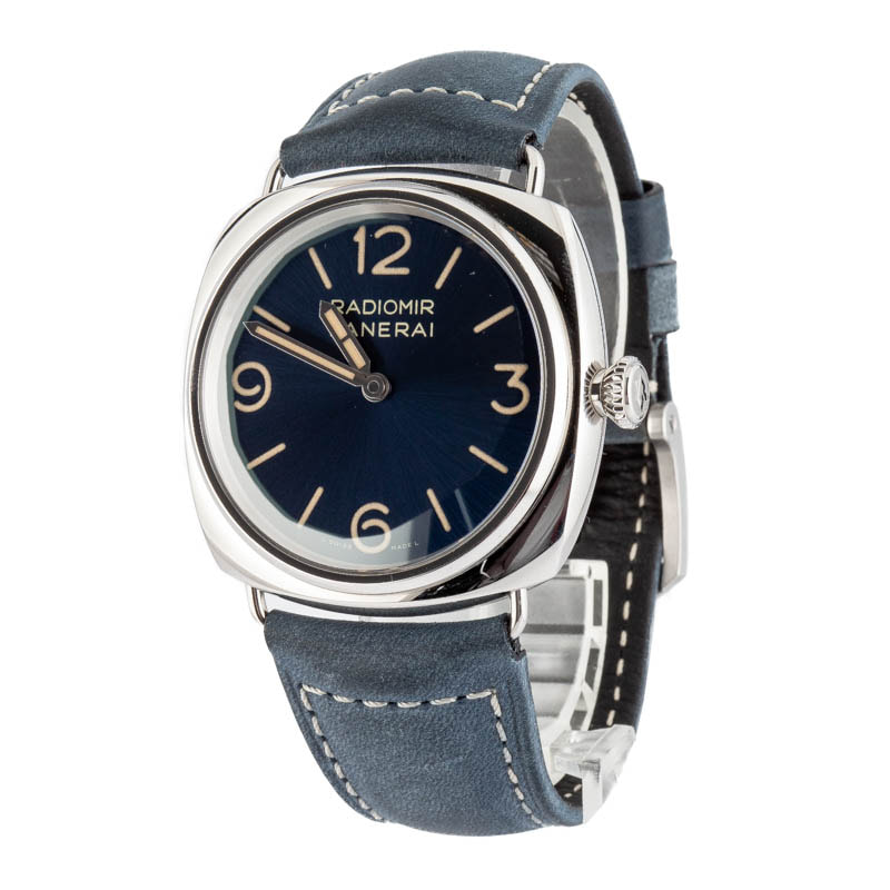 Panerai Radiomir Officine PAM01383 Blue Dial