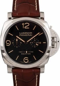 PreOwned Limited Panerai Luminor 1950 8 Days "Equation of Time" PAM601