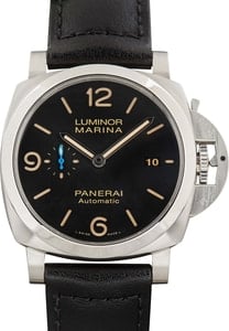 Used Panerai Luminor Marina PAM01312 Black Dial