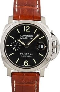 Panerai Luminor Marina Stainless Steel Black Dial