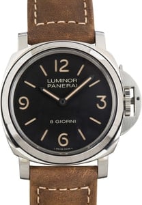 Panerai Luminor 8 Giorni PAM00914 Black Dial