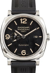 Pre-Owned Panerai Radiomir GMT PAM00657 Black Dial