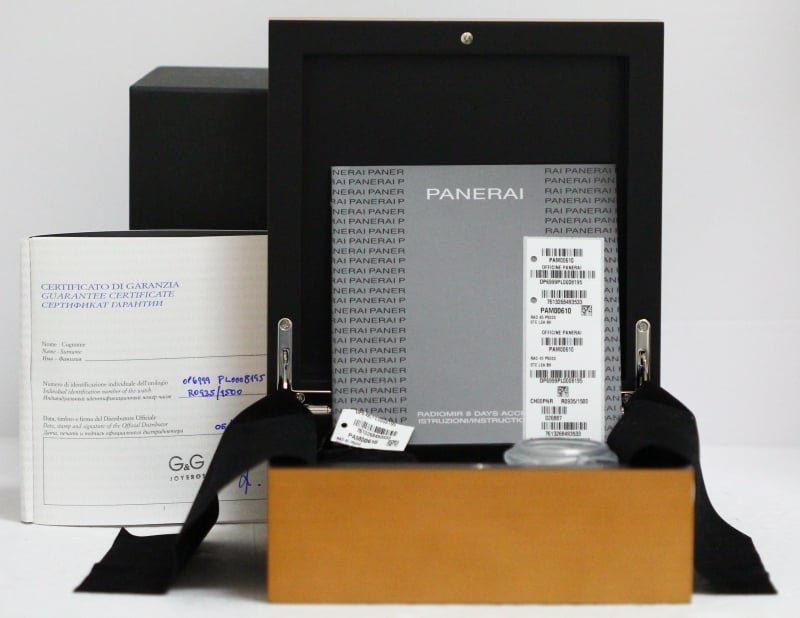 Panerai Radiomir Black Seal 8 Days PAM610