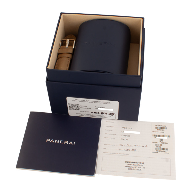 Panerai Submersible GMT Navy Seals Stainless Steel