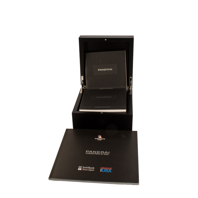 Panerai Luminor Marina 1950 Softbank Team Japan 3 Days Automatic Acciaio Black Dial