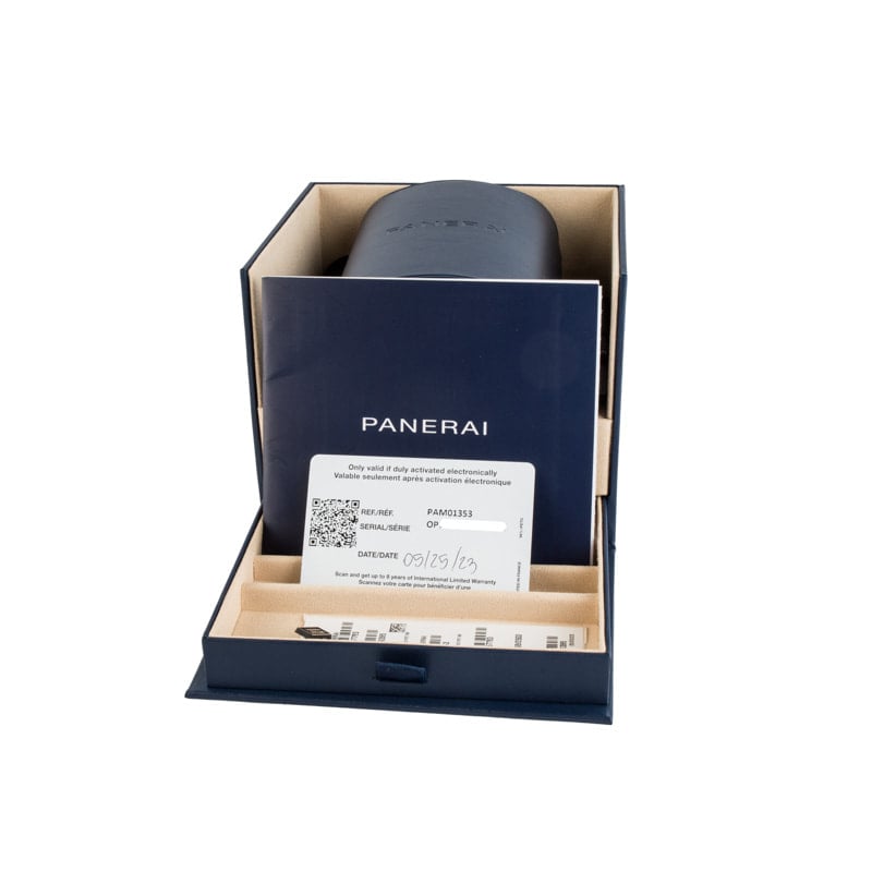 Panerai Luminor Marina Quaranta Razer PAM01353 Black Steel