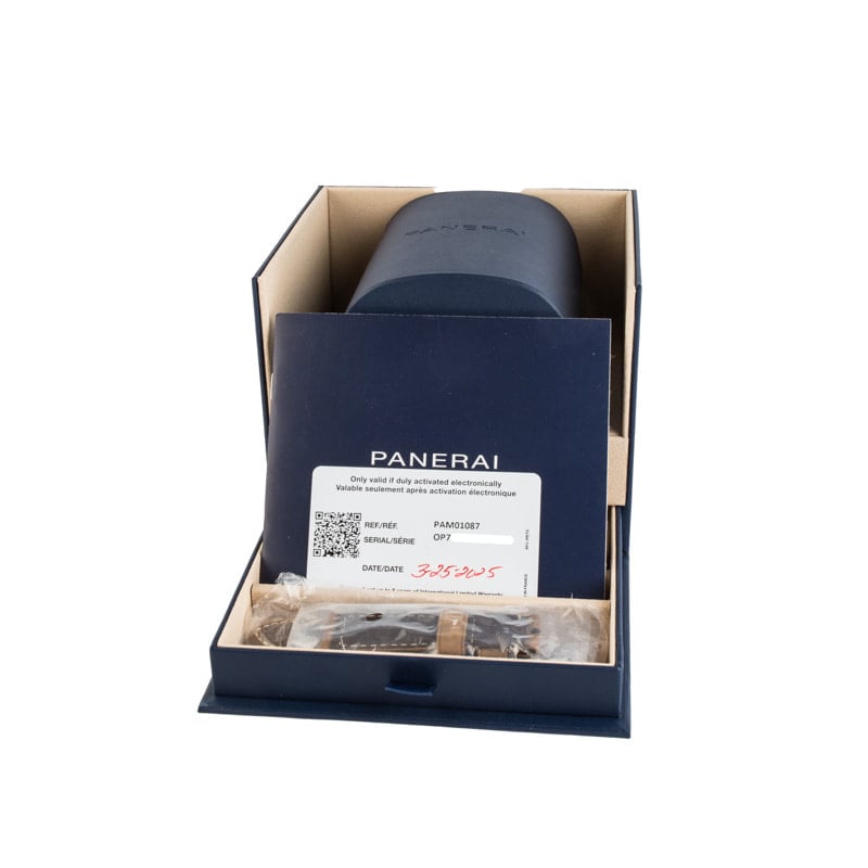 Panerai Luminor Base Logo PAM01087 White Dial