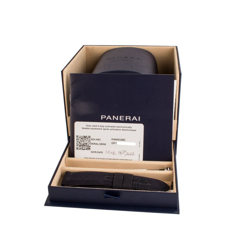 Panerai Luminor Logo PAM01085 44MM Blue Dial