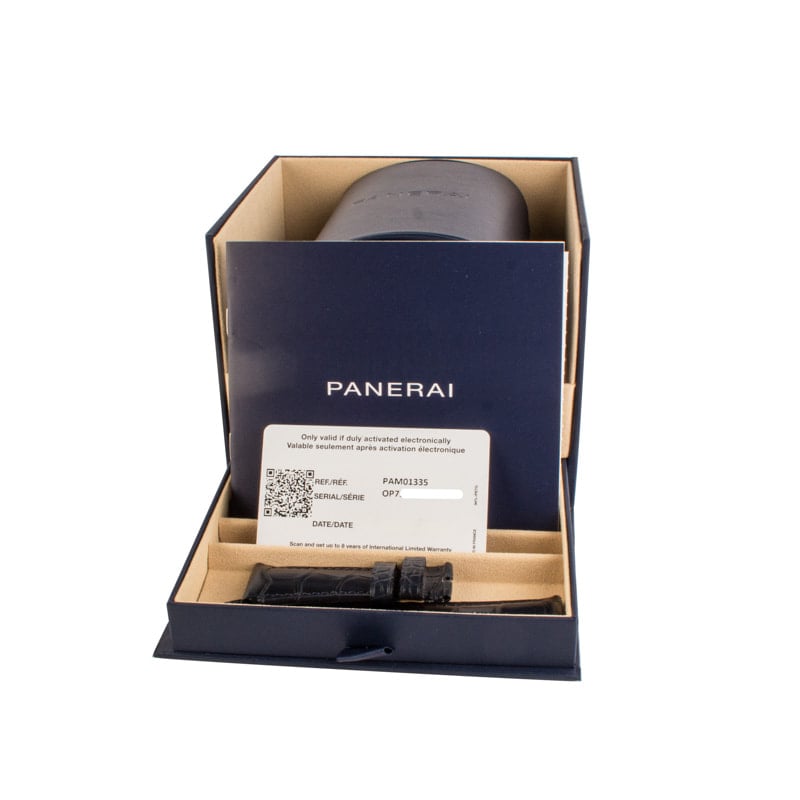 Panerai Radiomir Tre Giorni PAM01335 Blue Dial