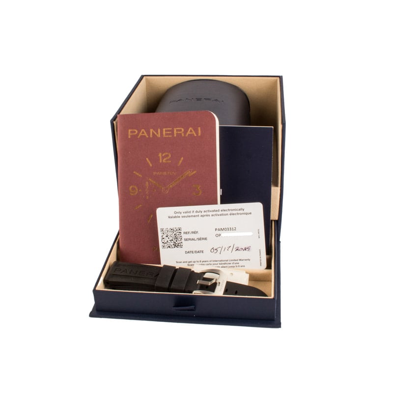 Panerai Luminor Marina PAM03312 Black Dial