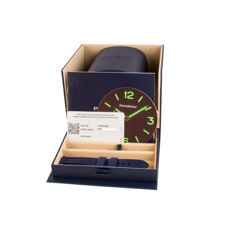 Panerai Luminor Dieci Giorni GMT PAM01482 Blue Dial