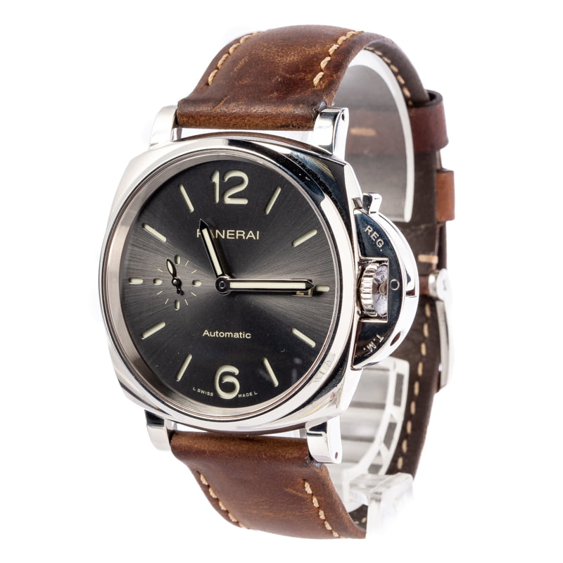 Panerai Luminor Due Anthracite Dial