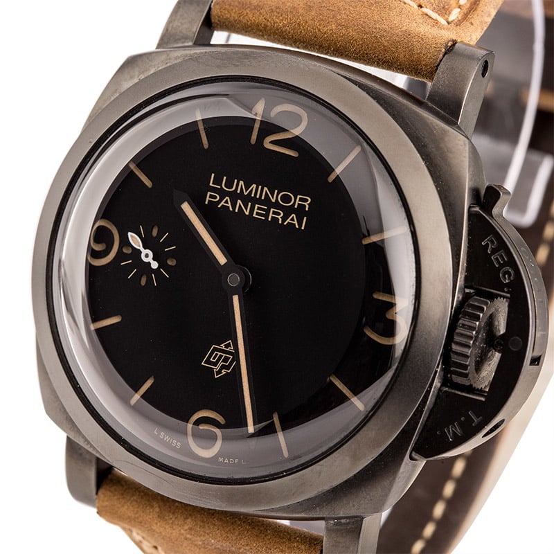 PreOwned Panerai Luminor PAM617 Titanium 47MM Limited Edition