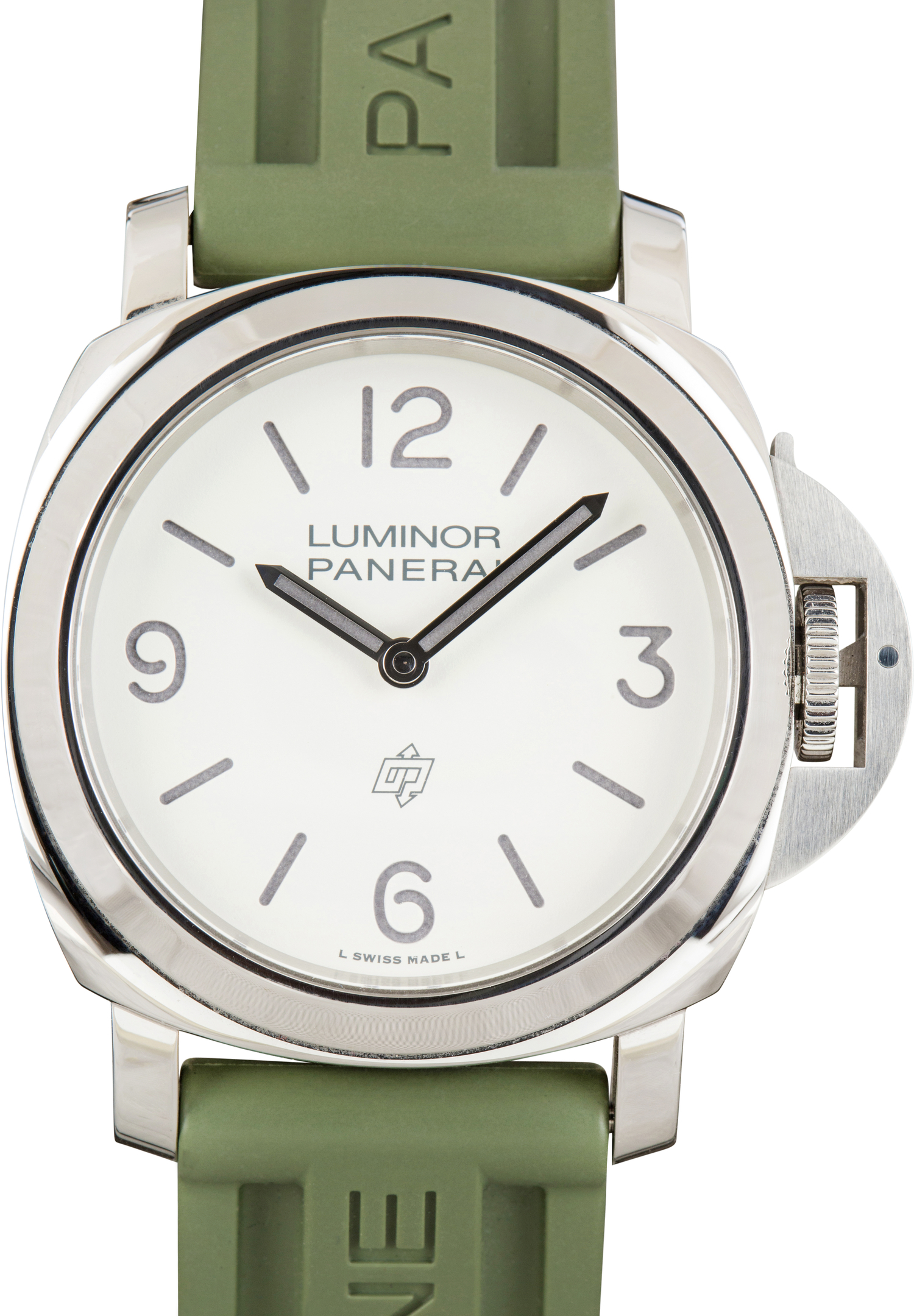 Pre-Owned Panerai Luminor Base Logo PAM01087 Stainless Steel