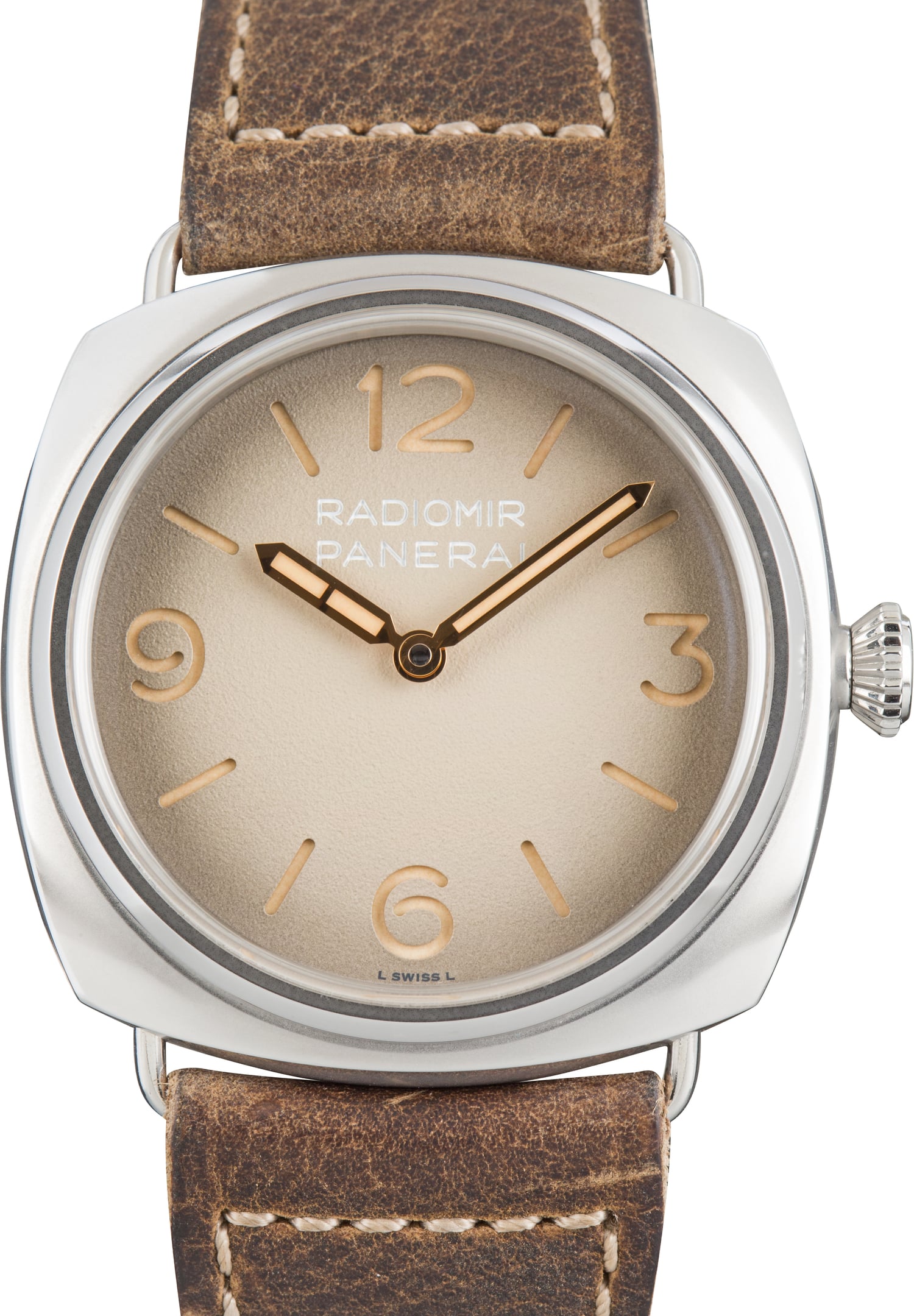 Pre-Owned Panerai Radiomir Tre Giorni PAM01350 Beige Dial