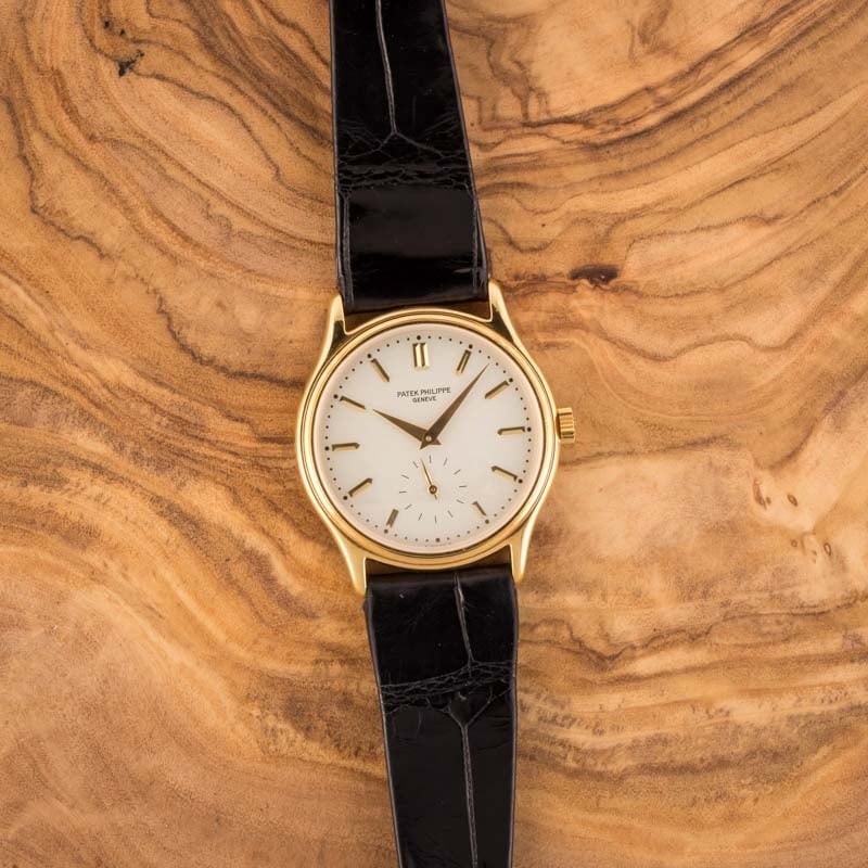 Used Patek Philippe Calatrava 18k Yellow Gold