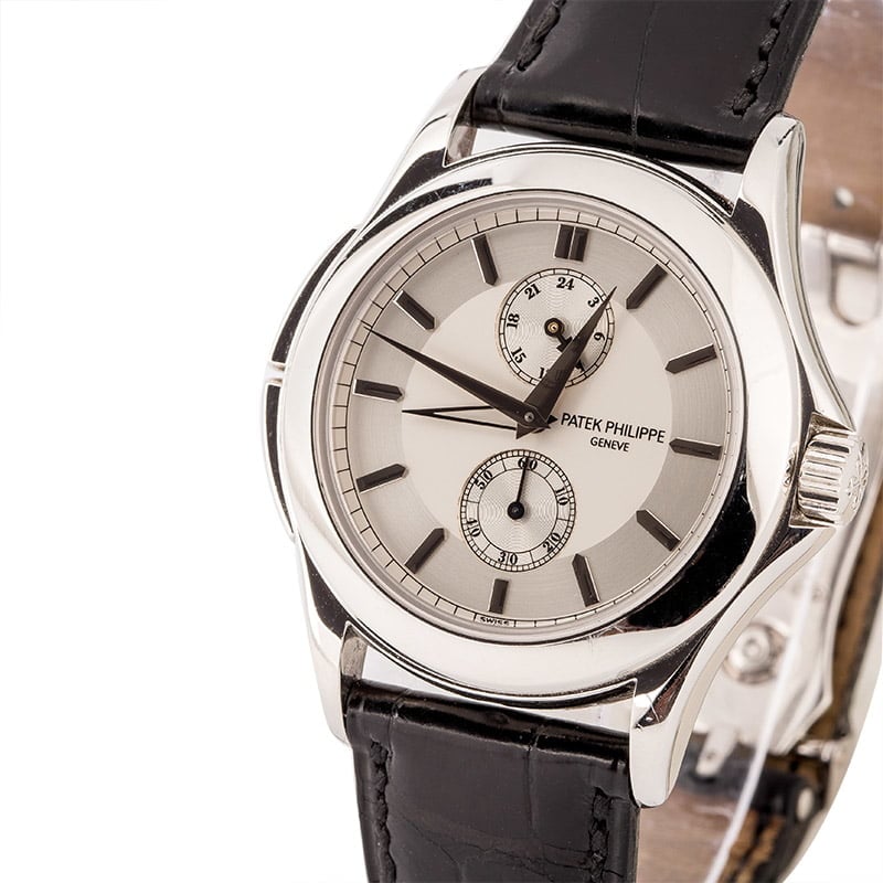 Patek Philippe 5134P Calatrava Travel Time Platinum